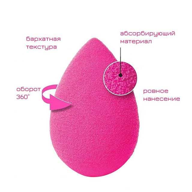 Спонж для макияжа капля Beauty Blender