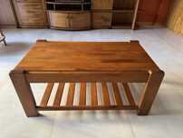 Mesa retangular em pinho maciço
