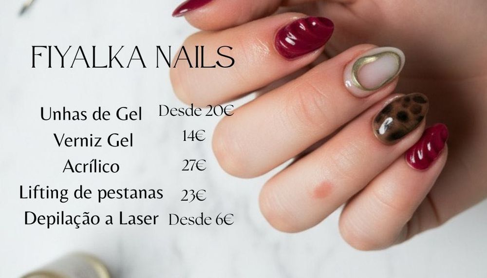 Unhas de Gel e outros serviços