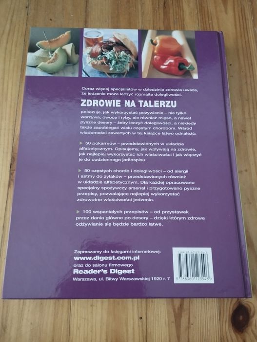 książka kulinarna zdrowie na talerzu