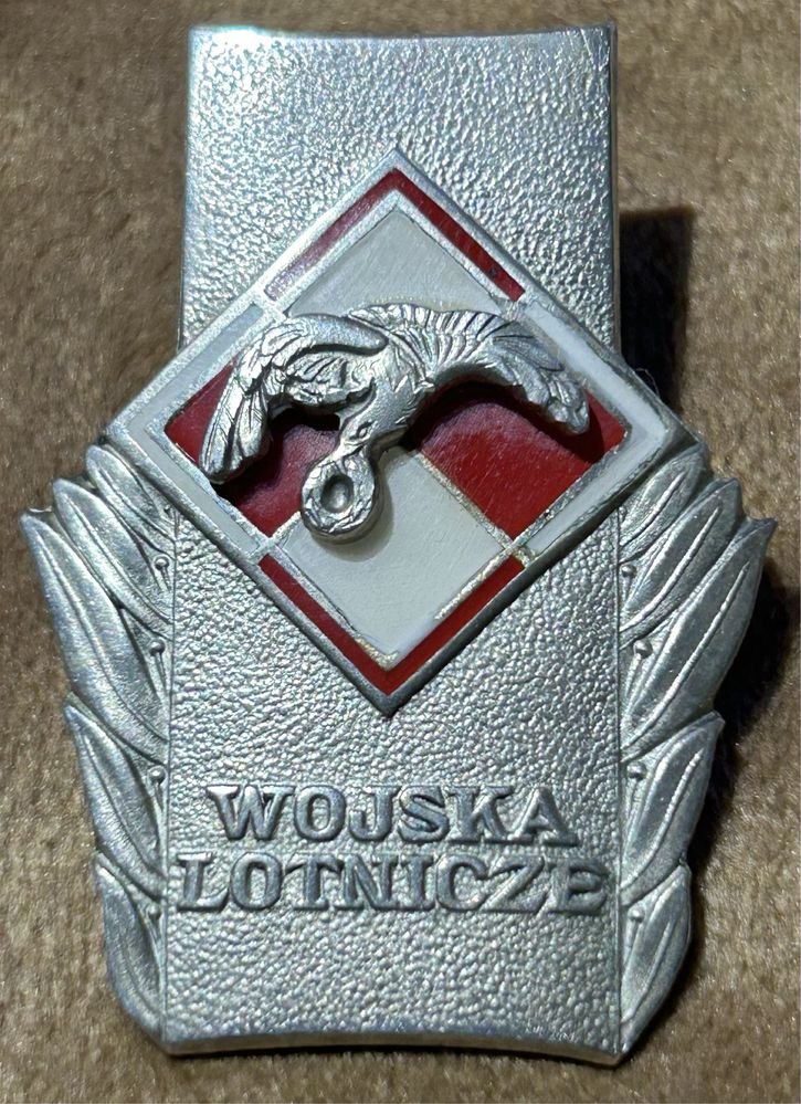 Odznaka Wojska Lotnicze PRL - emalia