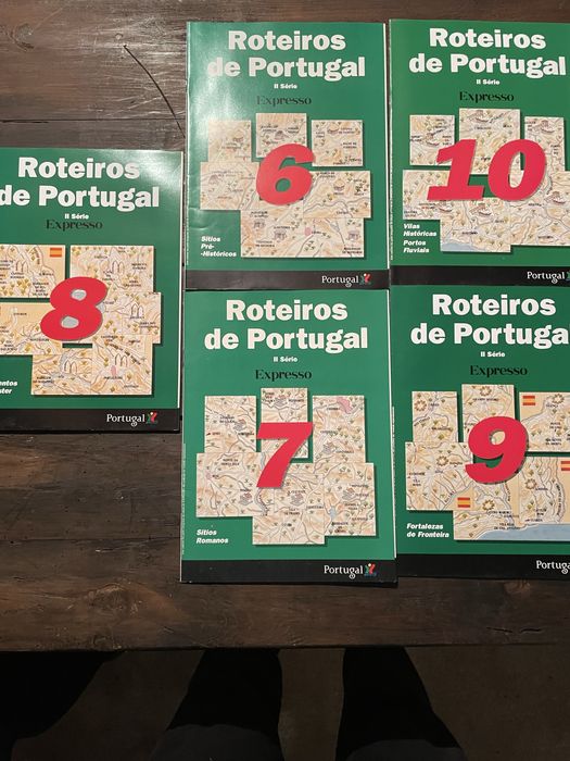 Roteiros de portugal 5 volumes