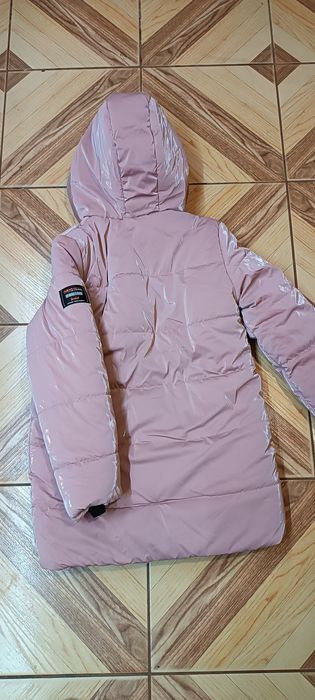 Зимовий пуховик,зимовий плащ,зимова куртка для дівчинки