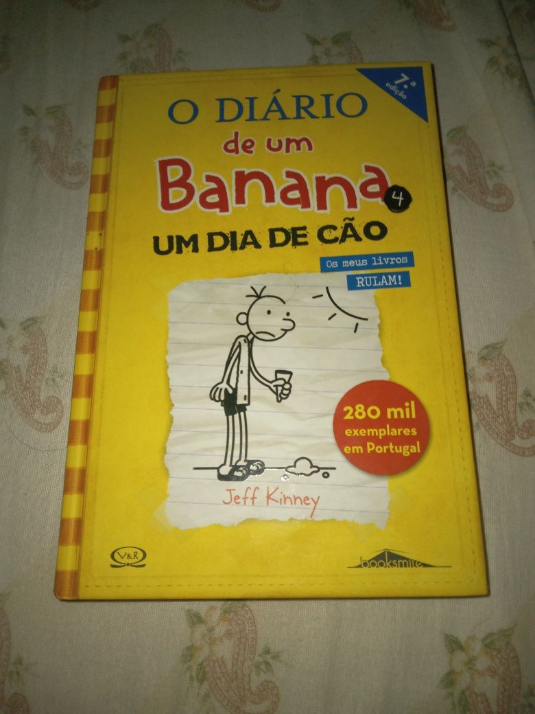 Vendo livros "um dia de um banana"