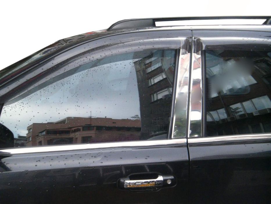 Kia Sorento 2002-2009 Хром накладки на дверные стойки Carmos