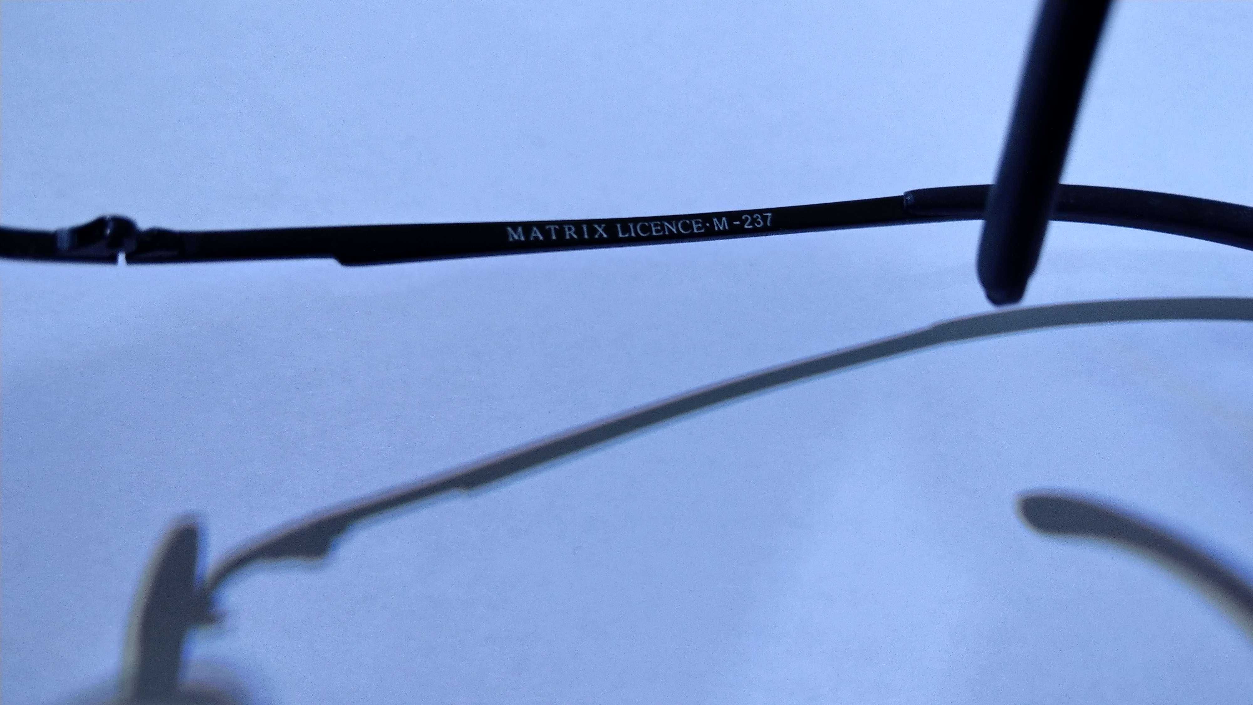 Okulary MATRIX design Licence - M - 237 czarne wysyłka