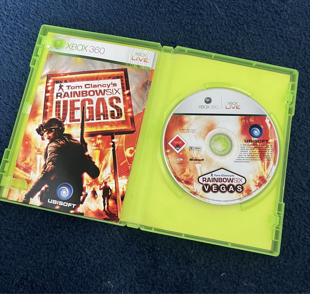 gra tom clancy's rainbow six vegas xbox 360