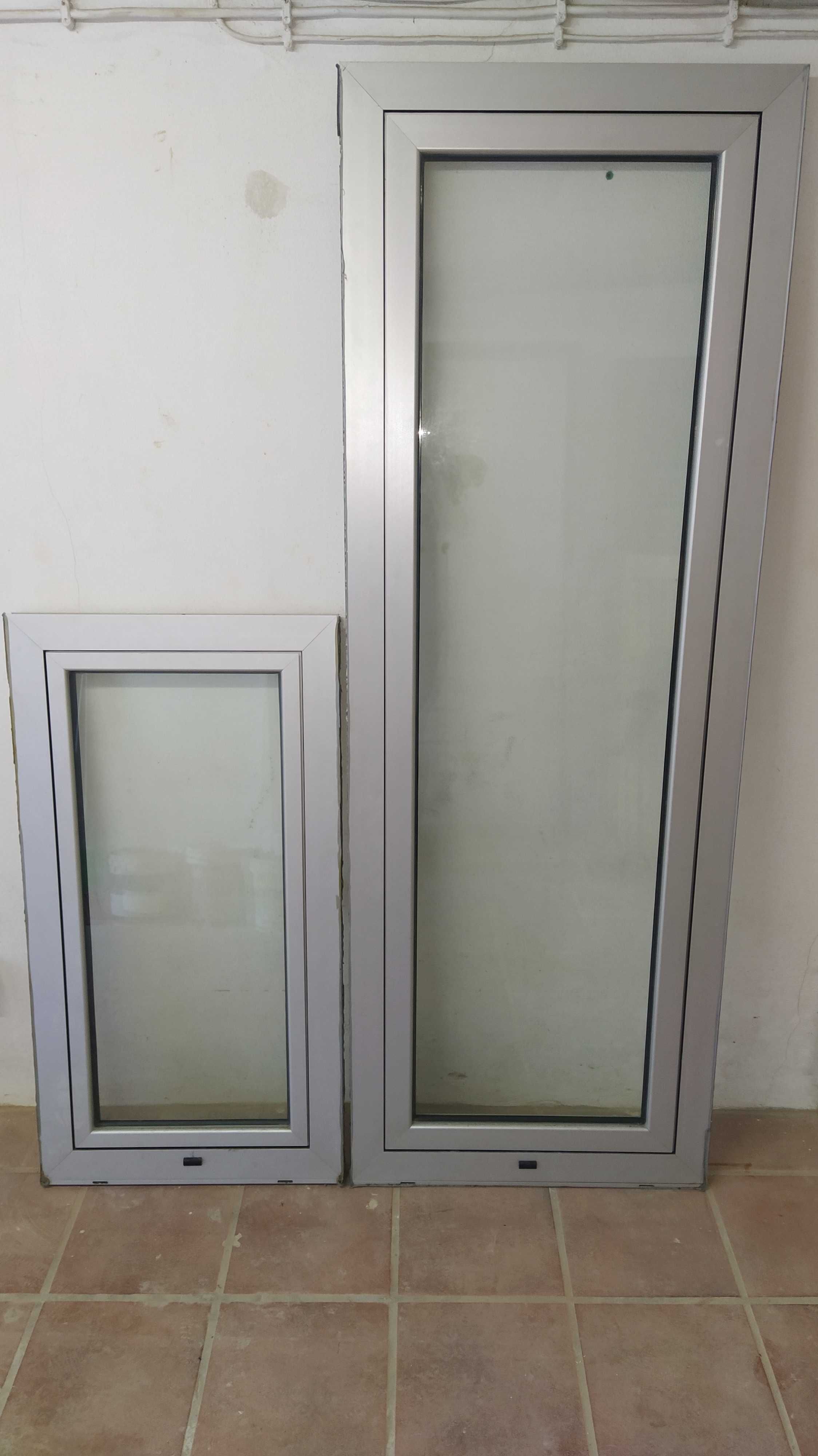 Portas e janelas em caixilharia alumínio vidro duplo