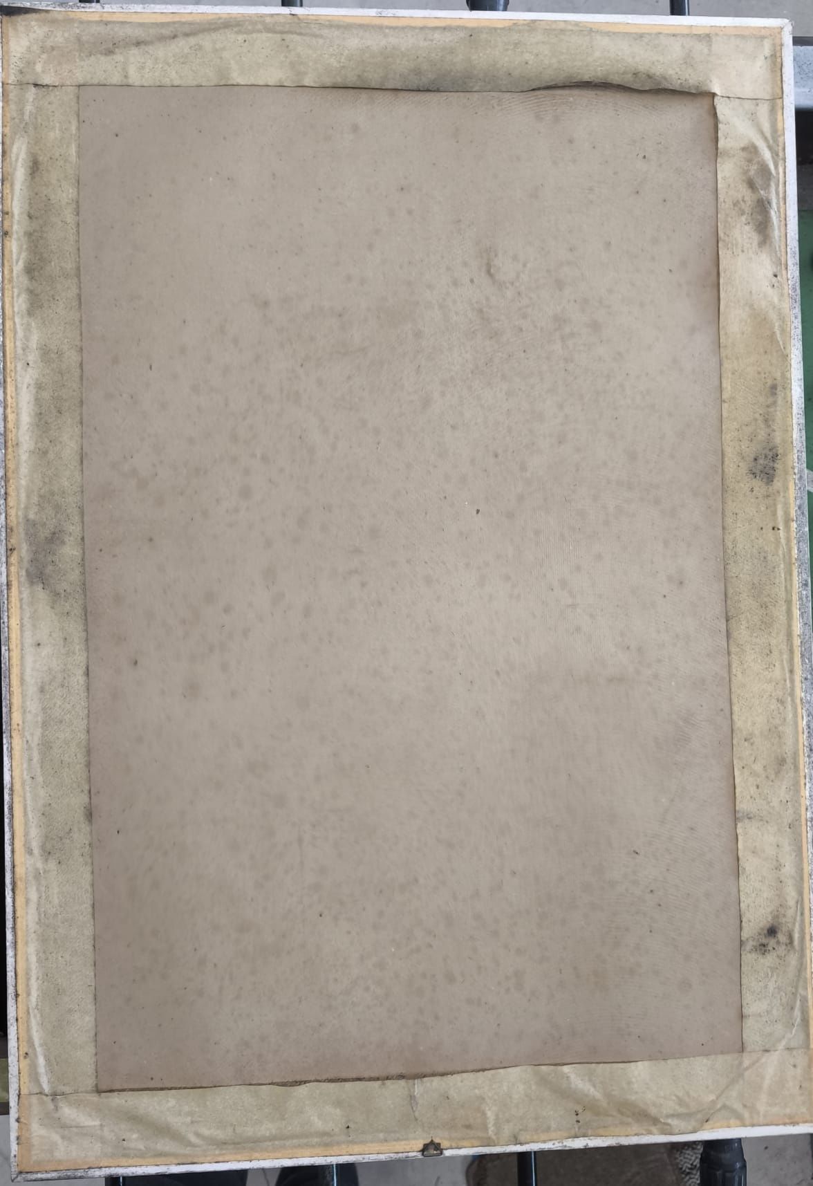 Quadro espelhado imagem senhora