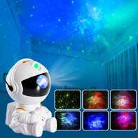 Galaxy Star projektor LED lampka nocna Starry Sky astronauta