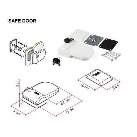 Fechadura exterior Fiamma Safe Door (Autocaravana / Campervan)