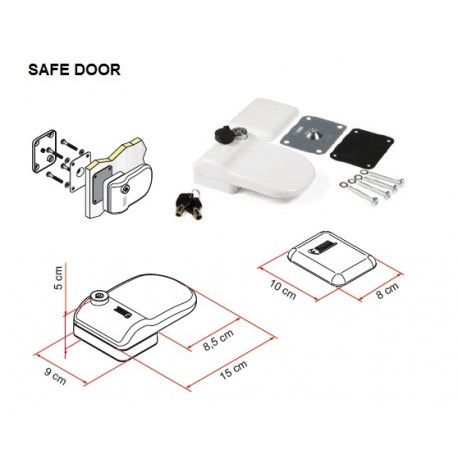 Fechadura exterior Safe door Fiamma autocaravana