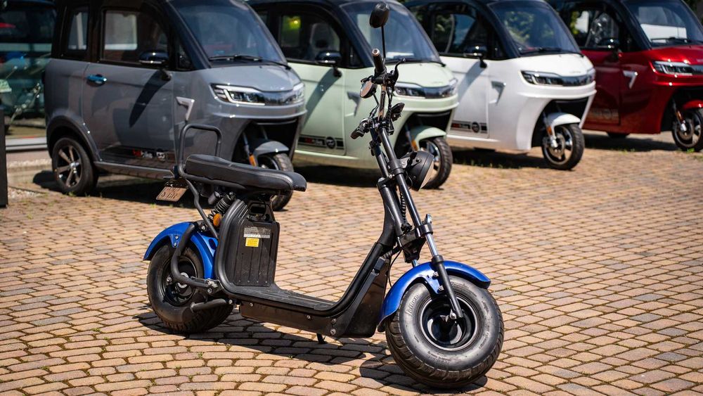 Hulajnoga Skuter ELEKTRYCZNY BILI COCO G8 2000W używany > WYPRZEDAŻ