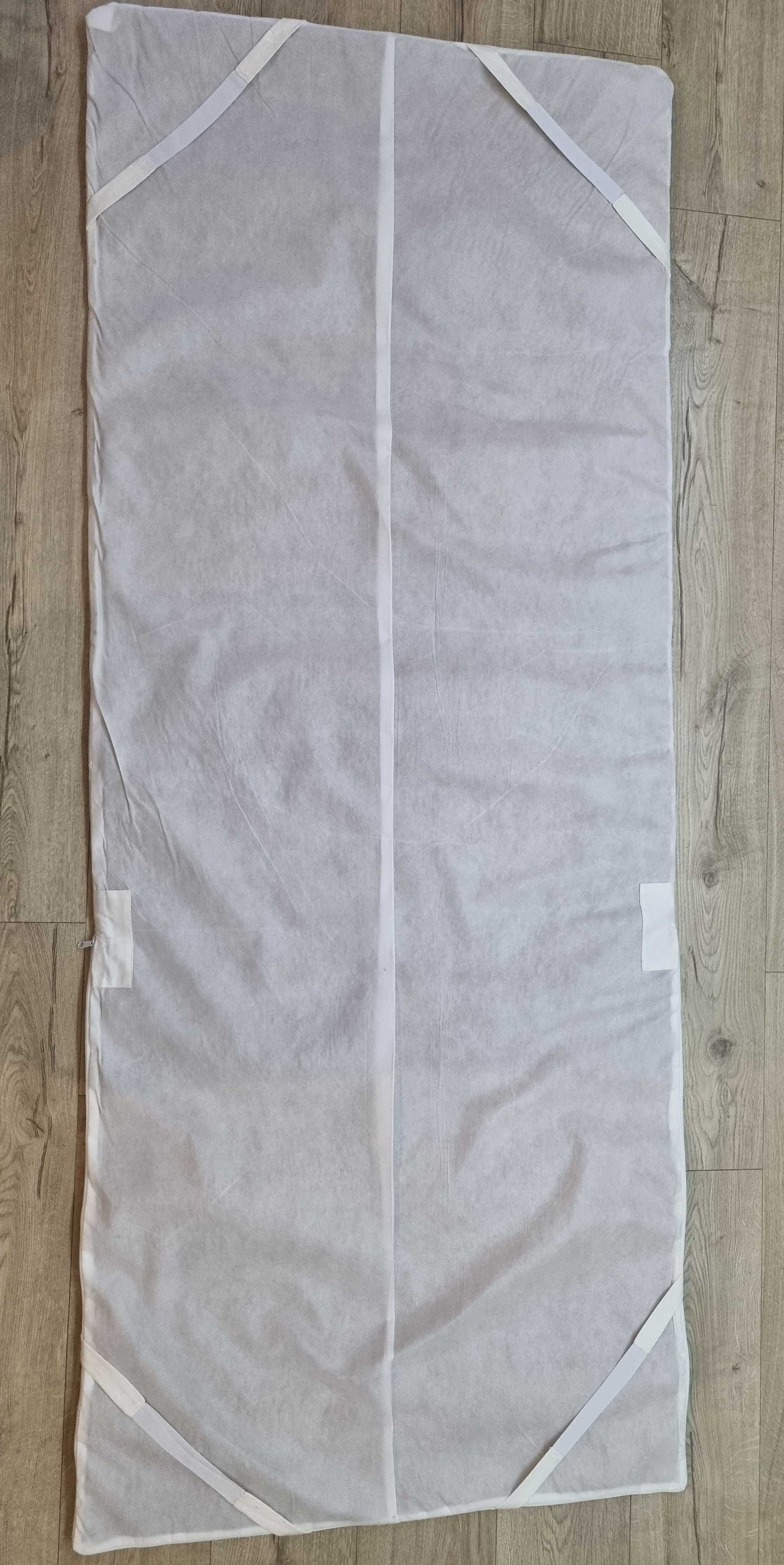 nakładka na materac kokosowa, nawierzchniowy topper 80 x 200 x 2cm H4