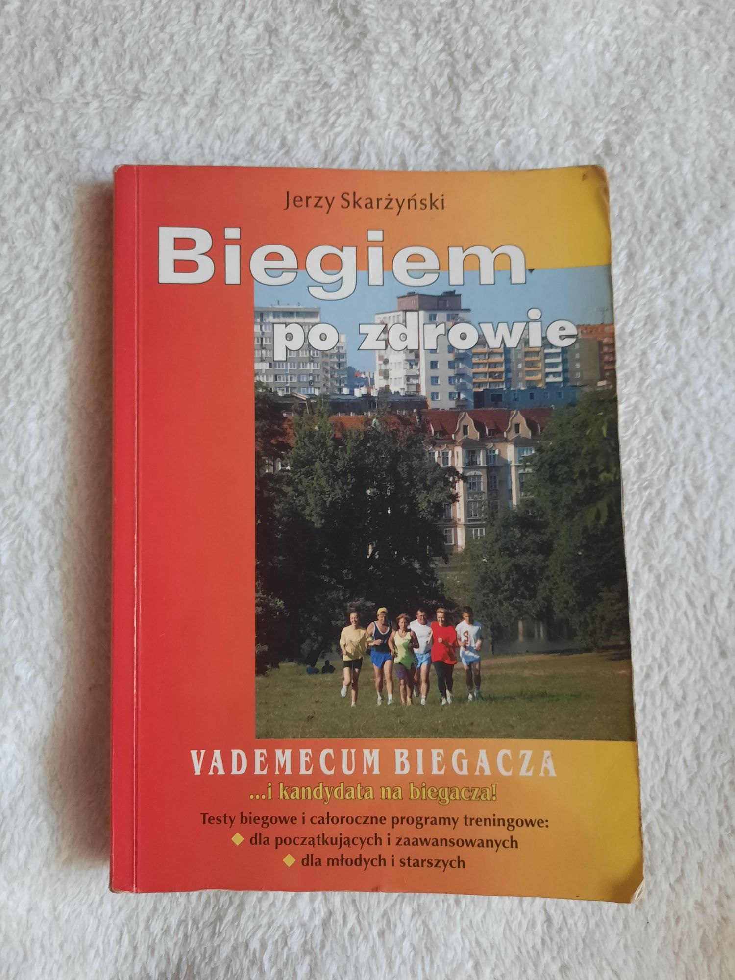 Książka Biegiem po zdrowie vademecum biegacza unikat Jerzy Skarżyński