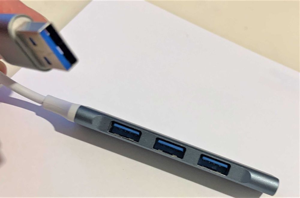 HUB USB 3.0 4 Portas  para Surface Pro 4 / 5 / 6