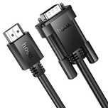 Kabel HDMI do VGA Hoco HD 1080p 2 m US12 czarny