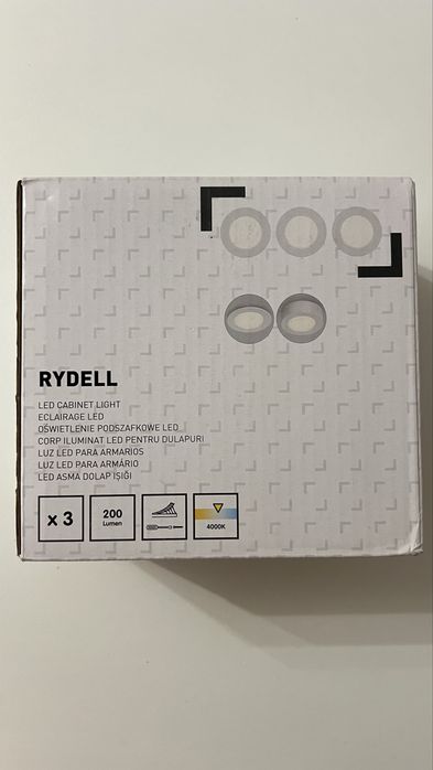 Oświetlenie podszafkowe LED 3 sztuki Nowe