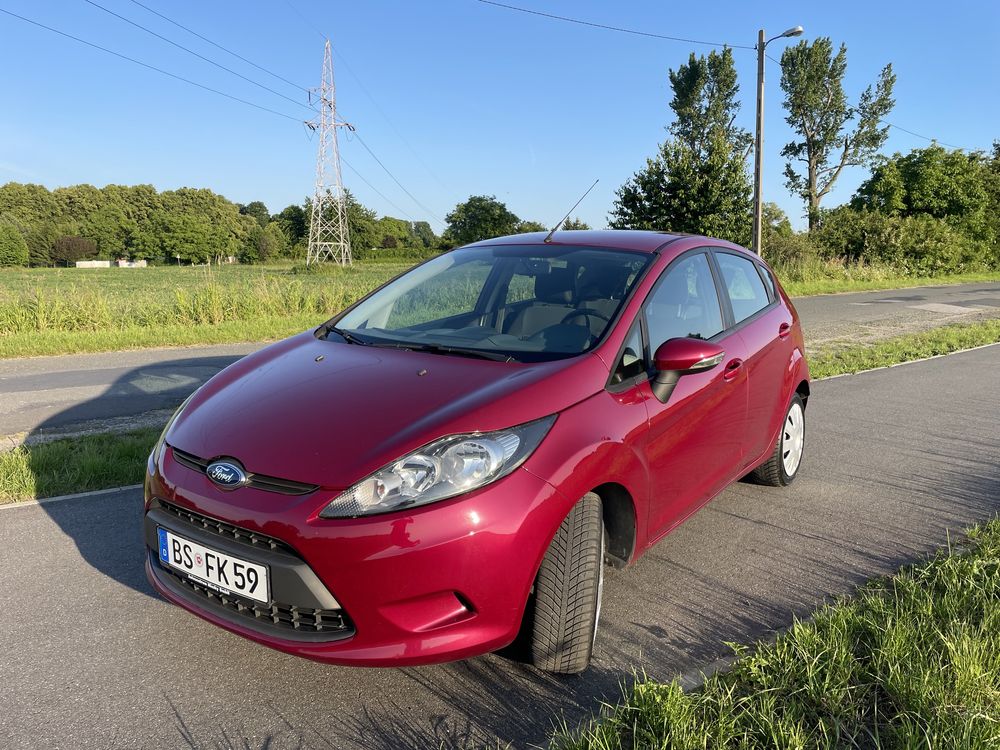 Ford Fiesta MK7 1.25i 82KM 5drzwi Klima Serwis Opłacona Ładna !