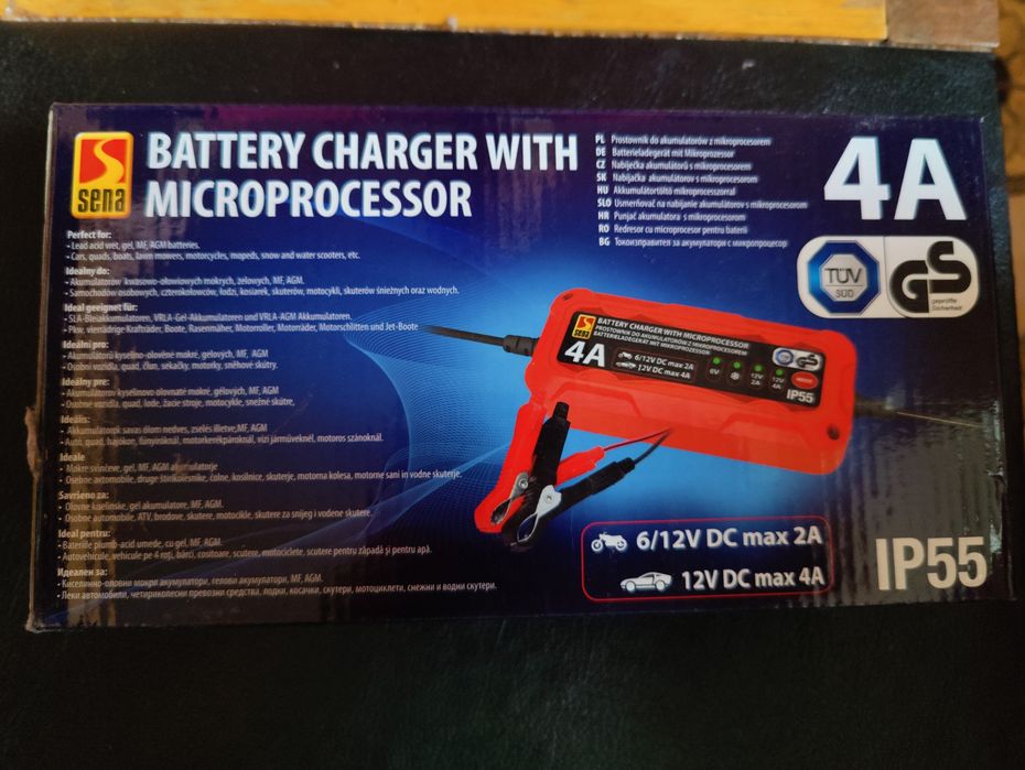 Зарядний пристрій для акумуляторів 12 вольт на 4А
