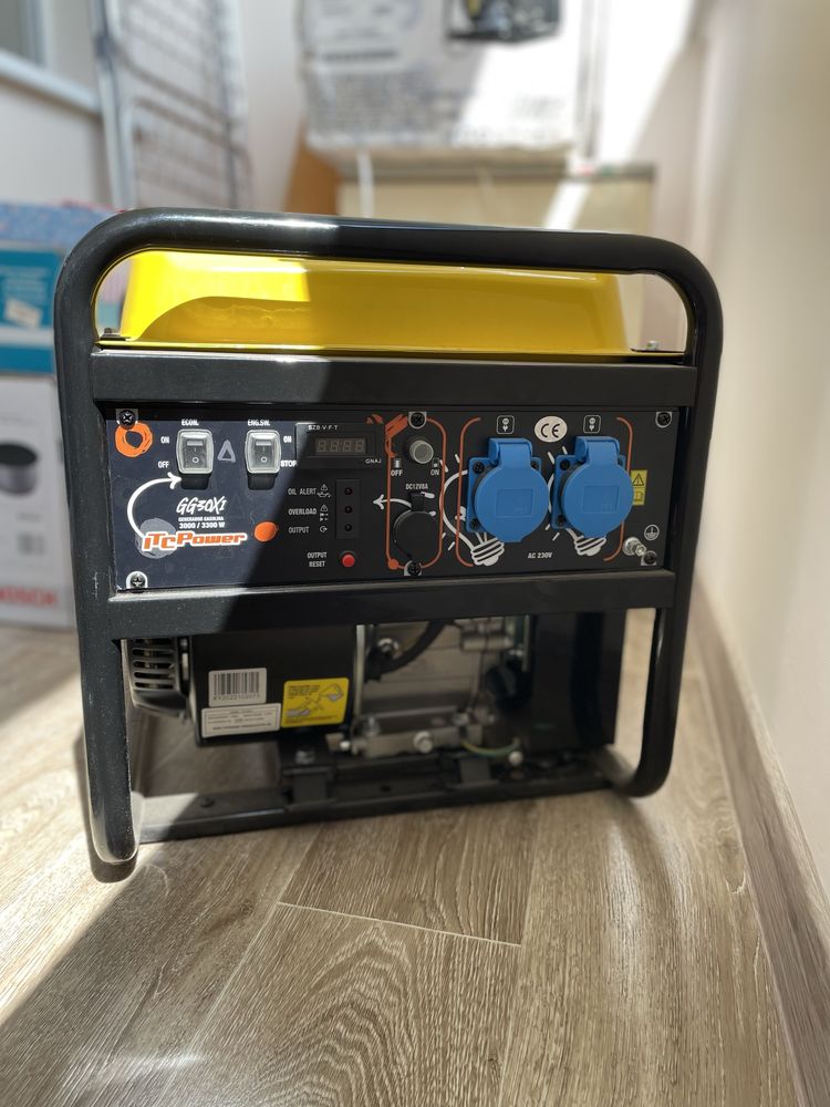 НОВИЙ!!! Бензиновий генератор ITC Power GG30XI