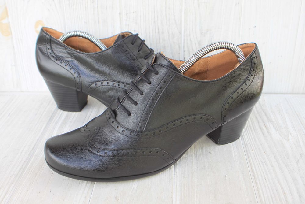 Туфлі ботильйони Caprice шкіра Німеччина 40р броги черевики ботильоны