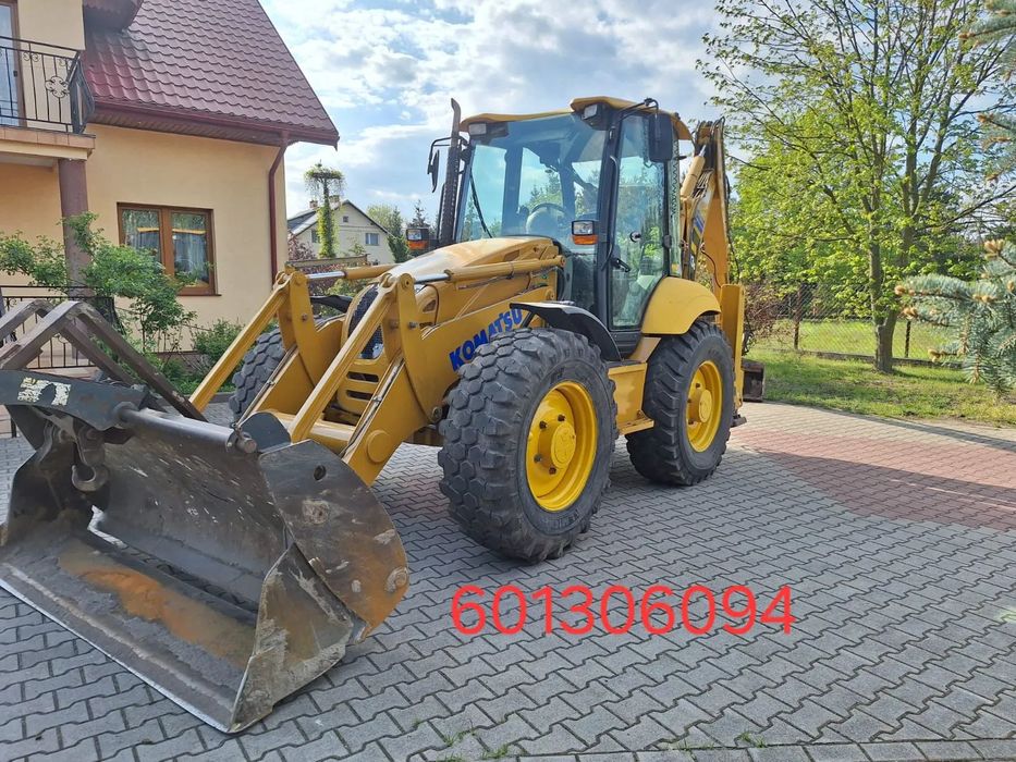 Komatsu WB 93S-5  W pełni sprawna. Zamiana na wywrotkę