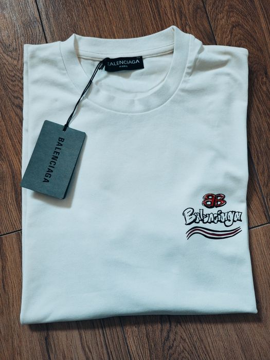 Hit ! Świetny T-shirt męski BALENCIAGA rozmiar XXL