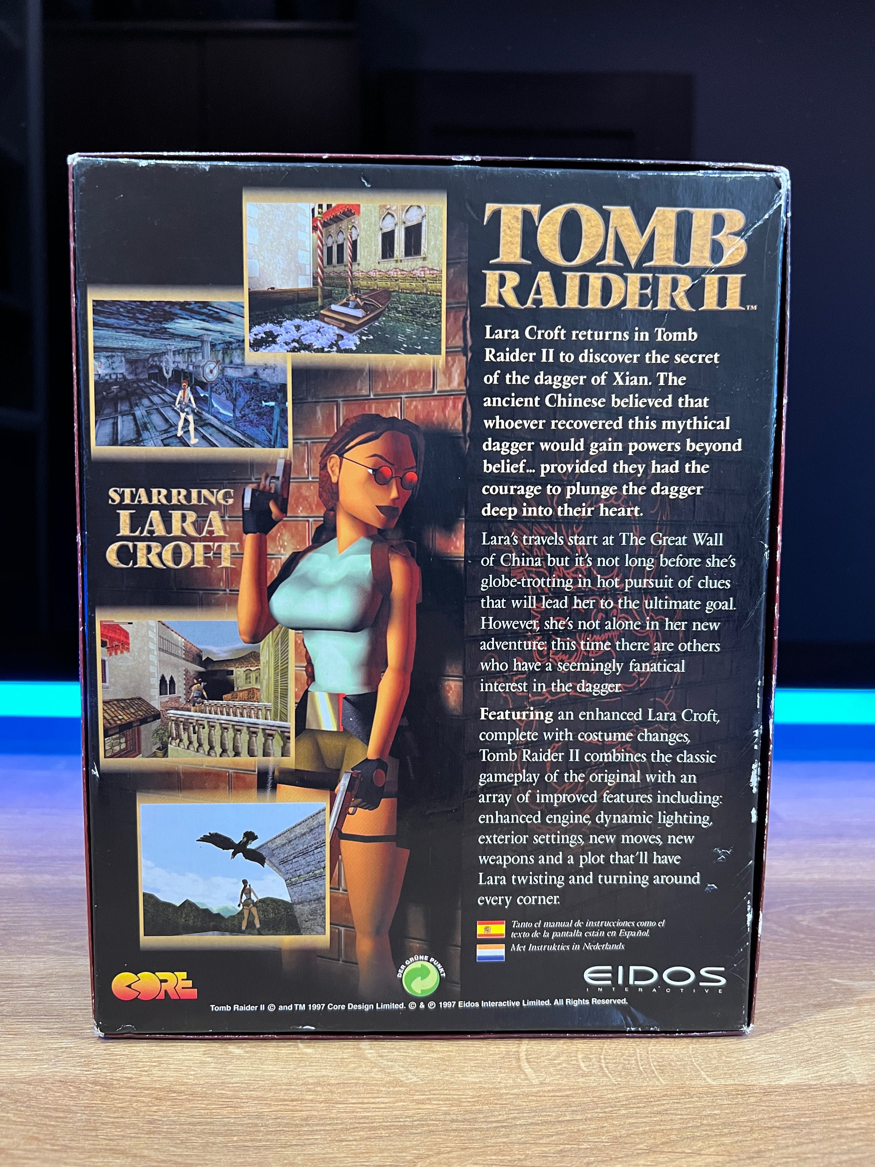 Tomb Raider II 2 (PC EN 1997) BIG BOX angielskie premierowe wydanie