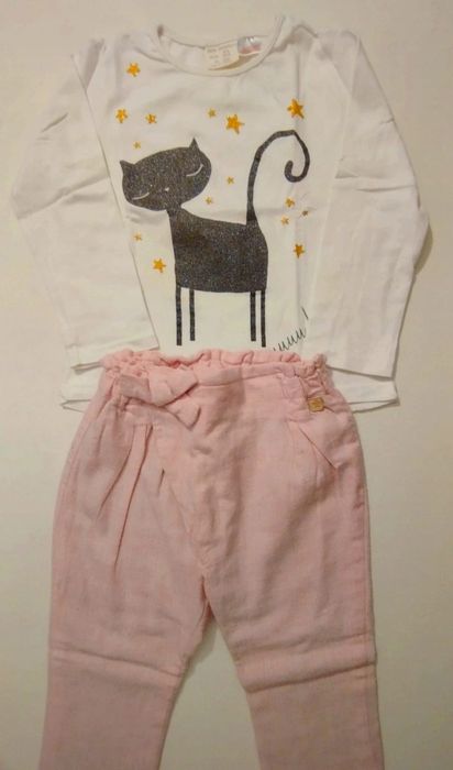 Conjunto da Zara - 3/4 anos