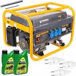 AGREGAT PRĄDOTWÓRCZY GENERATOR 3000W 230V 12V AVR 7KM AGR-3000M2S  2x0,6L