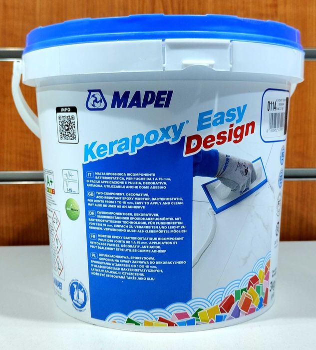 Nowa Fuga epoksydowa Mapei szary 114 antracyt 3 kg Nieużywana