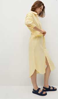 Фірмове плаття-сорочка, Mango. Нове. Розмір s-m