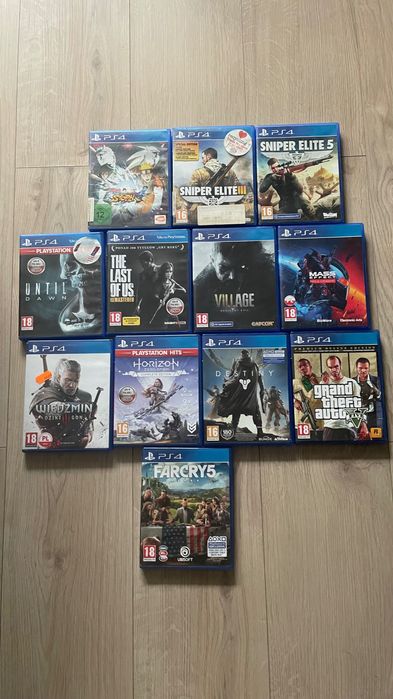 Gry na konsole PS4