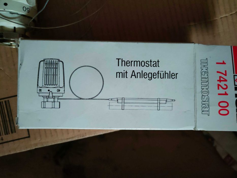 Głowica termostatyczna z kapilarą