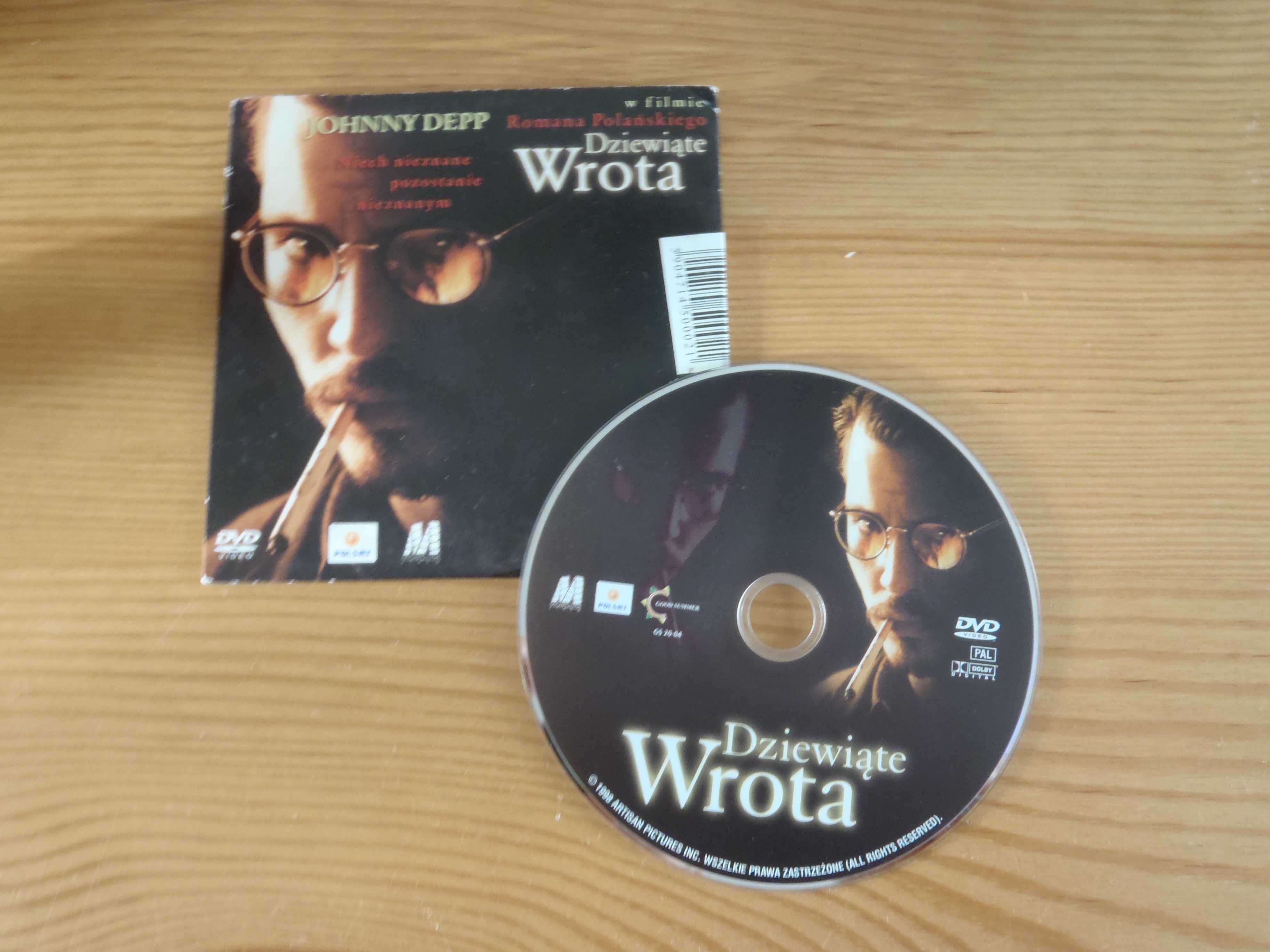 Dziewiąte wrota film Romana Polańskiego DVD