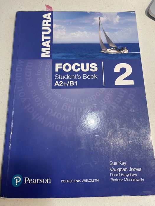 Focus Student’s Book 2 A2+/B1 Matura Pearson plus CD