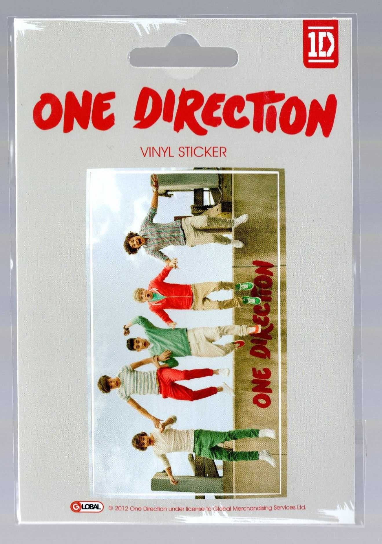 One Direction Jumping - naklejka winylowa 9,5 x 5,5 cm