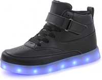 Voovix Dziecięce buty typu sneaker z migającym światłem LED r.30