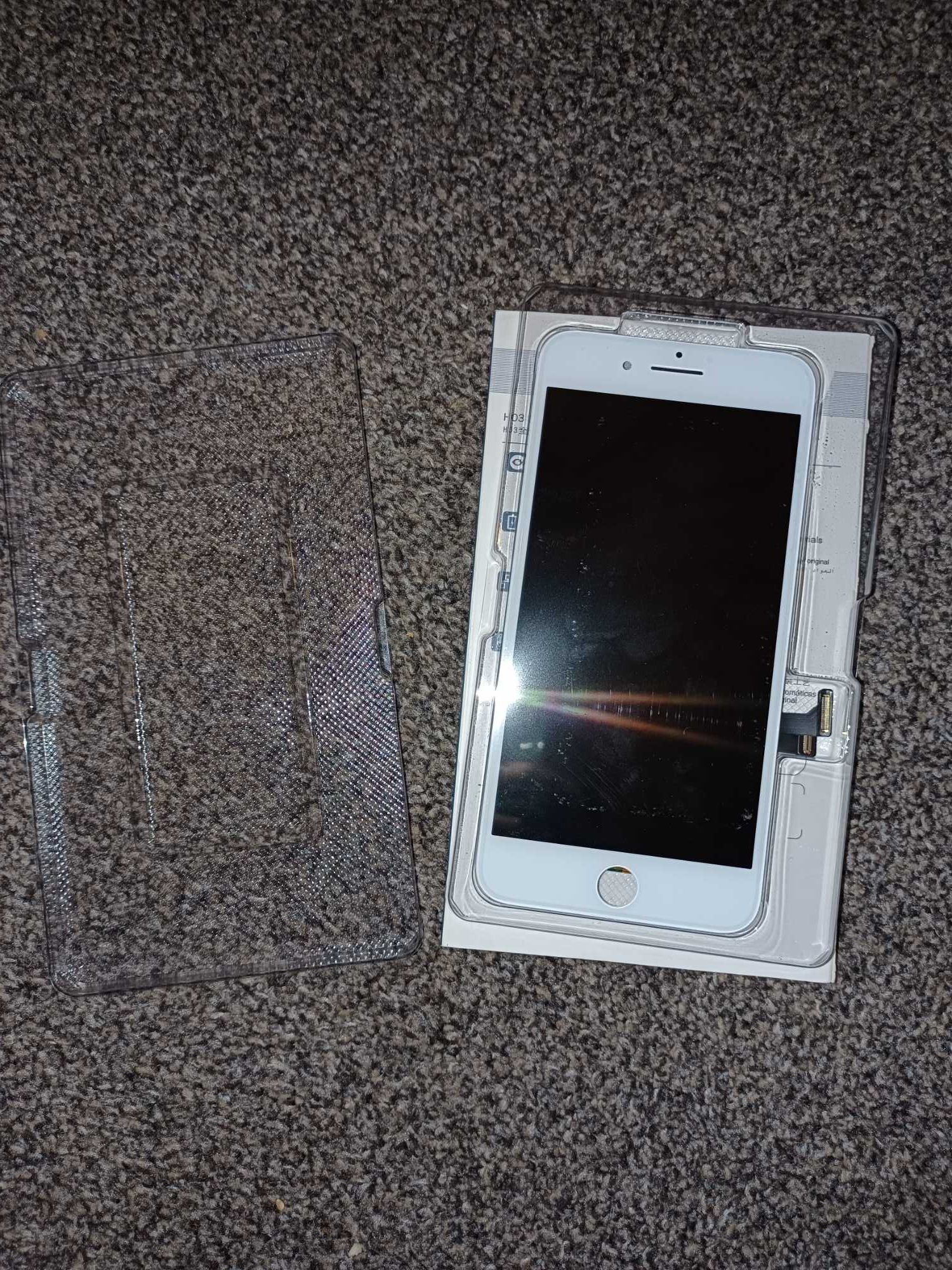 Wyświetlacz iPhone 8 plus biały czarny