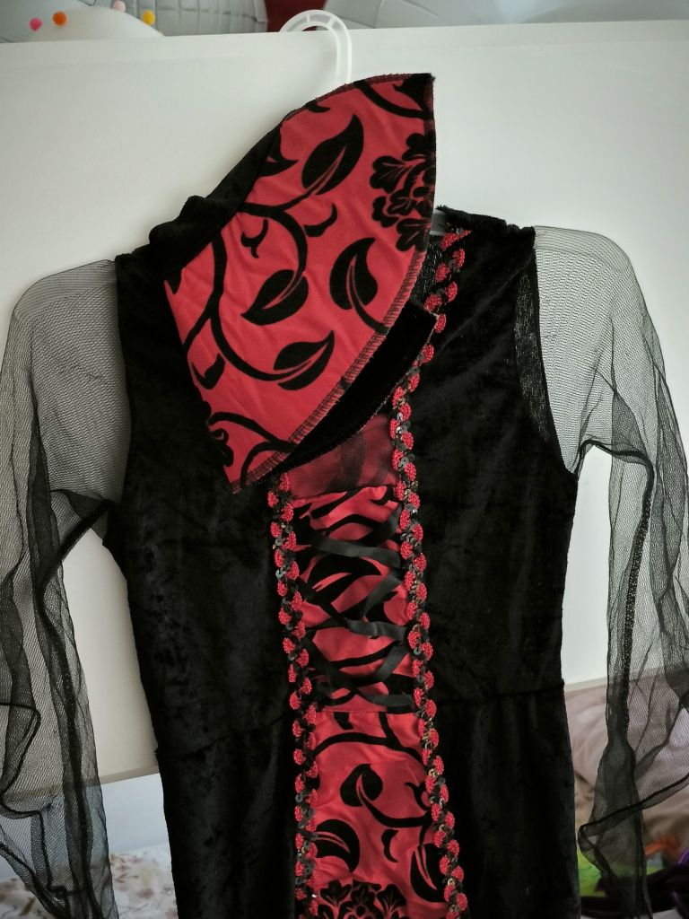 Vestido de vampira Halloween