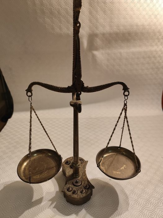 Balança de bronze coleção