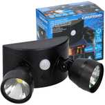 Lampa ogrodowa zewnętrzna LED z czujnikiem ruchu elewacyjna naścienna