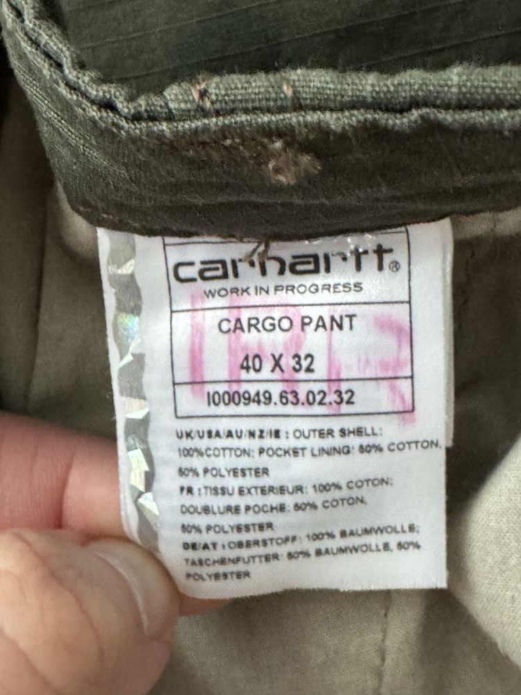 Spodnie cargo Carhartt Columbia