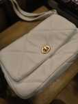 Torebka damska listonoszka crossbody ślubna biała