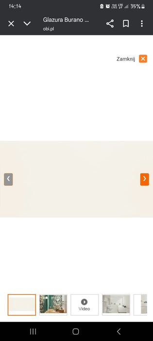 Glazura, płytki Burano white mat Tubądzin