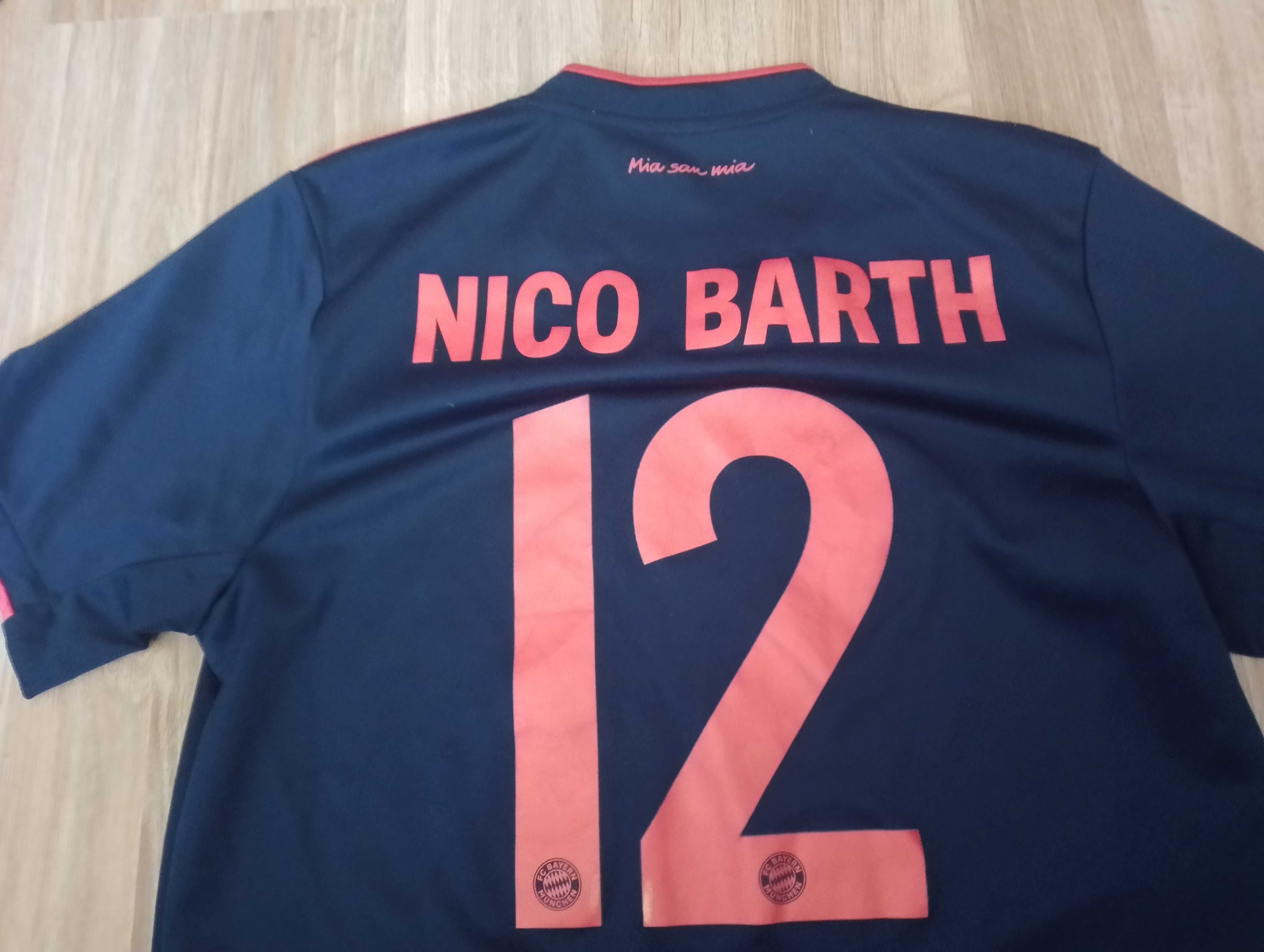 Nico Nicolas Barth Fc Bayern koszulka Adidas climalite BVB