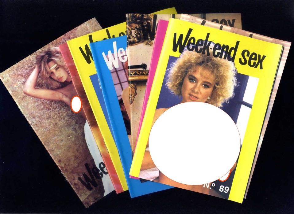 Week-end sexy, lote de 8 revistas