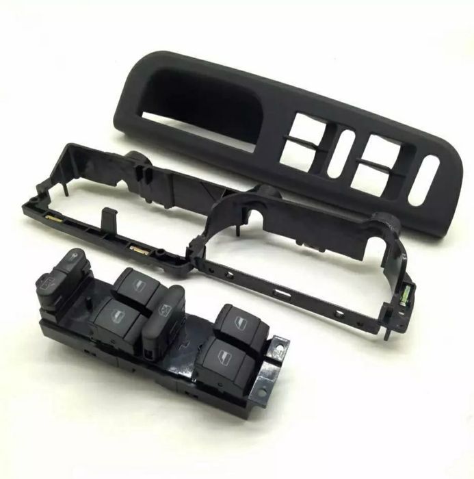 Set Moldura+Comando Botão+suporte Golf MK4, Bora, Jetta