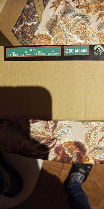 Zestaw wkretów pz1 pz2 pz3 ph2